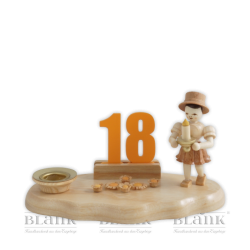 WO 004-2 Girl Congratulator with Set of Numbers 1-9