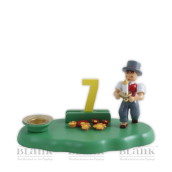 WOG 004-2 Boy Congratulator with Set of Numbers 1-9, coloured