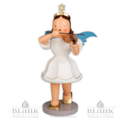EKFG 011 Angel with Short Pleated Skirt and Violin, 50 cm, coloured