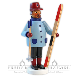 Incense smoker "Skier" - 22 cm (8.7 inches)