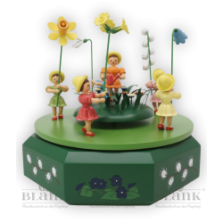 Music Box with 5 Flower...