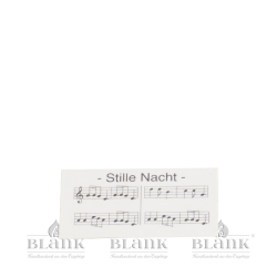 NOTENBLATT Notenblatt für Sänger oder Piano von Blank Kunsthandwerk, Gruenhainichen