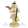 Angel with Short Pleated Skirt and bass clarinet