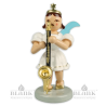 Angel with Short Pleated Skirt and bass clarinet, coloured