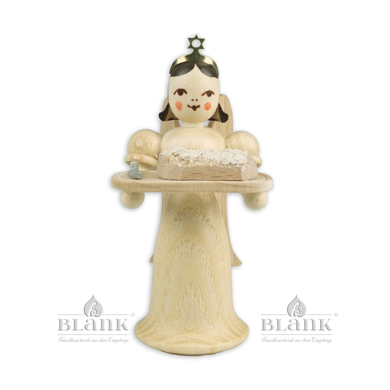 EL-M 017 Angel with Long Robe and Christmas Stollen