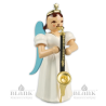 Angel with Long Pleated Robe and Bass Clarinet, coloured