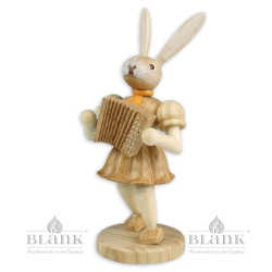 Easter Bunny with Accordion